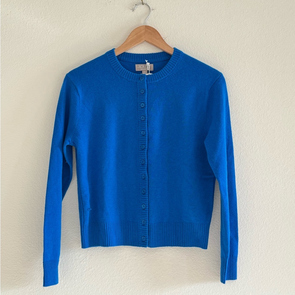 NWT J Crew Perfect Cashmere Cardigan Size XS